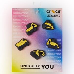 Crocs construction Jibbitz pack